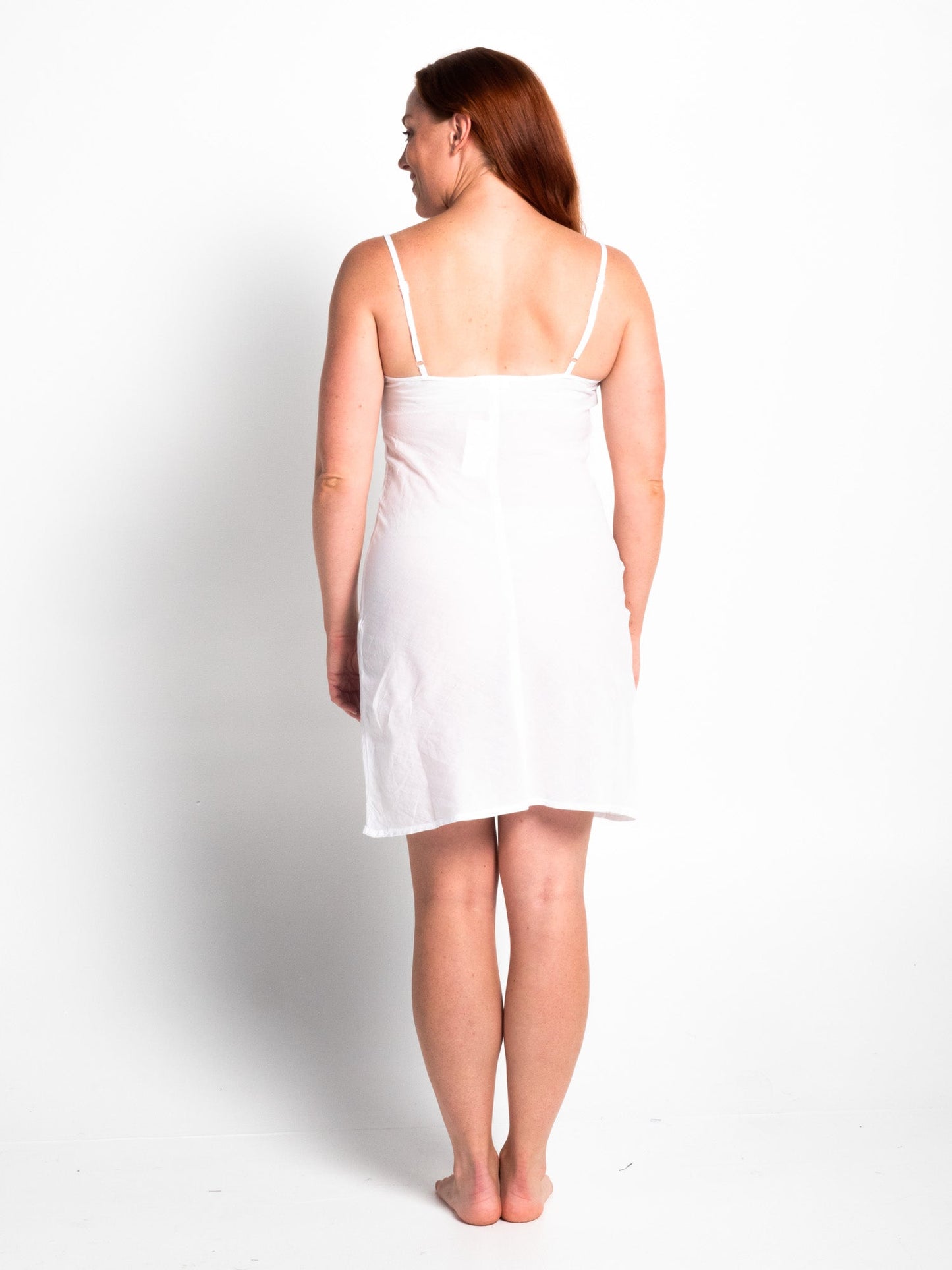Sorrento White Cotton Dress Length Slip