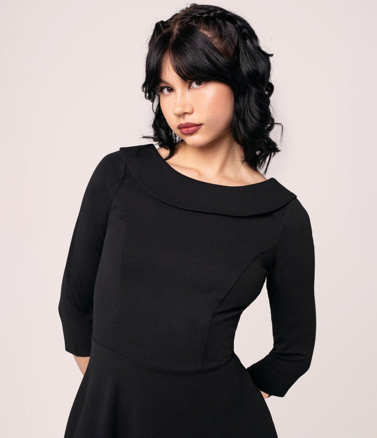Hell Bunny Black Lois Dress