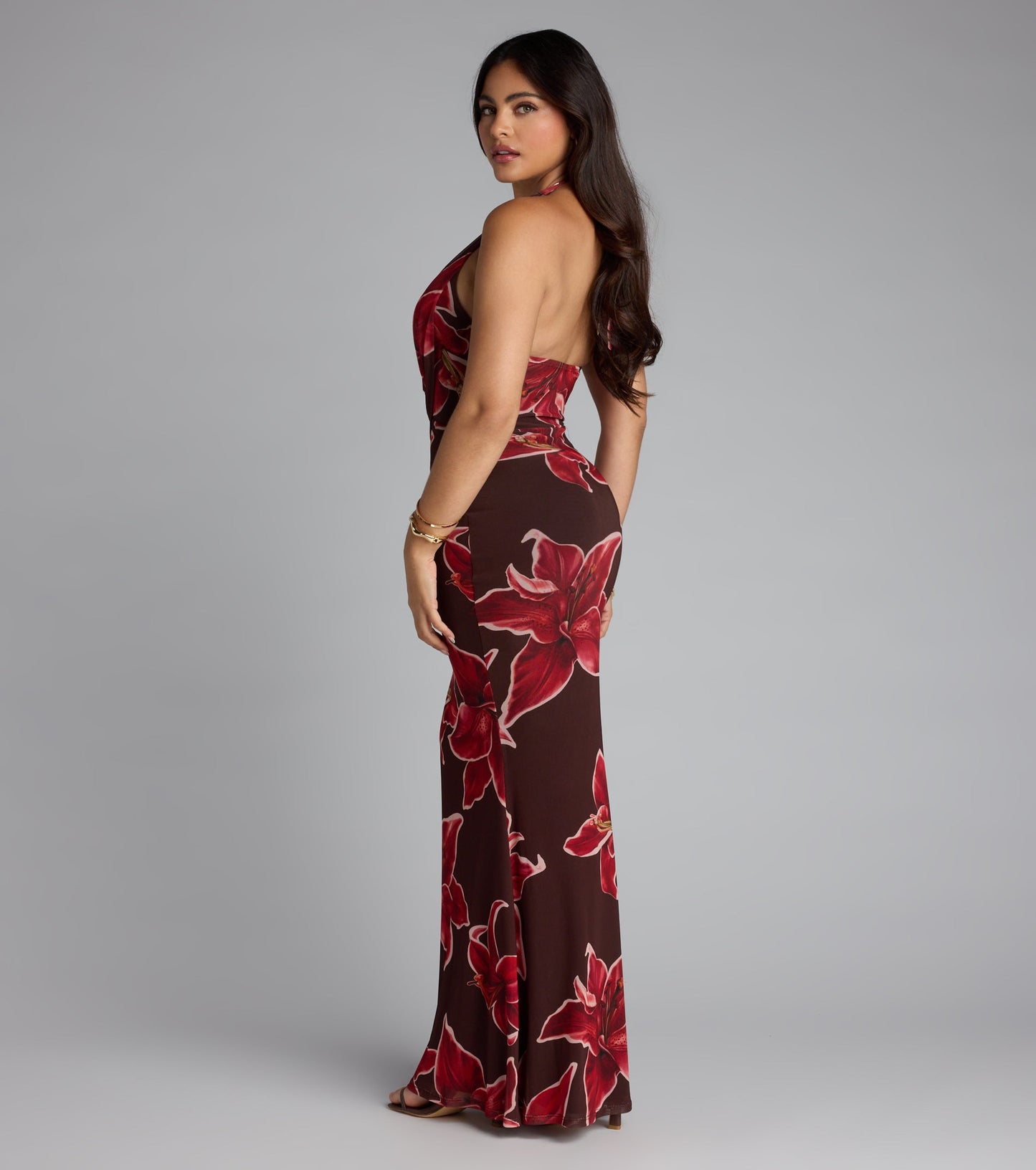 Island Muse Floral Maxi Dress