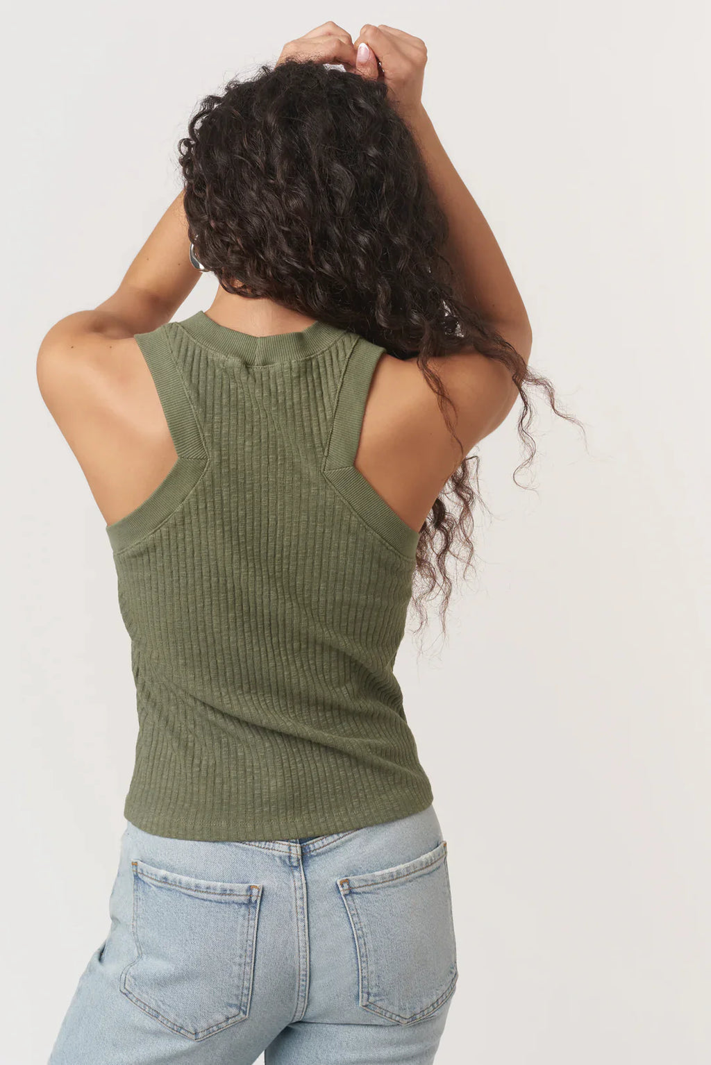 Player Racerback Rib Tank
