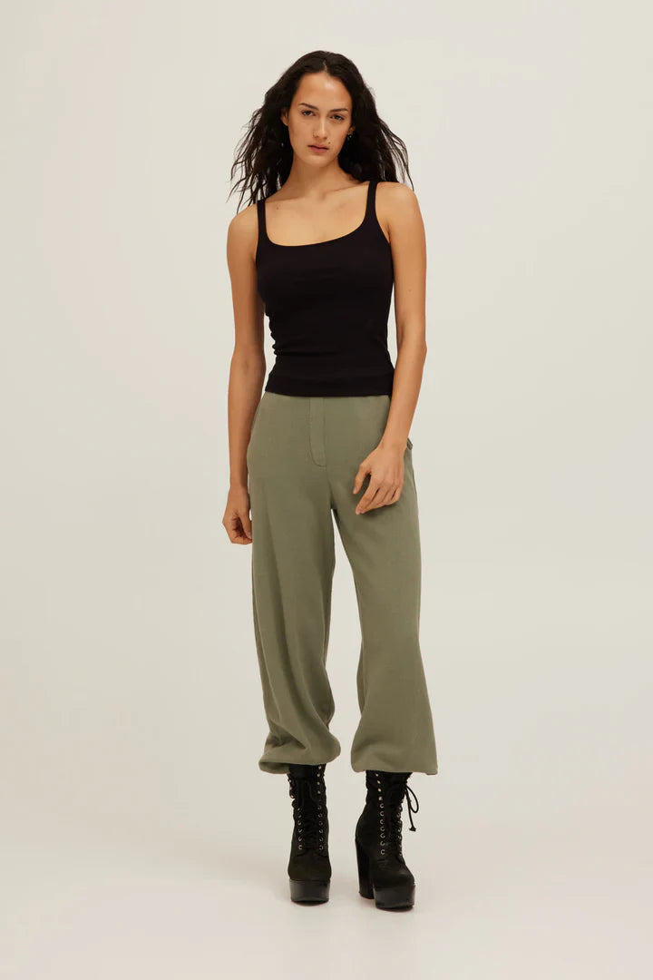 Olsen Scoop Neck Rib Tank