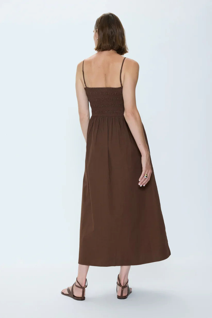 PISTOLA Bianca Shirred Bodice Dress