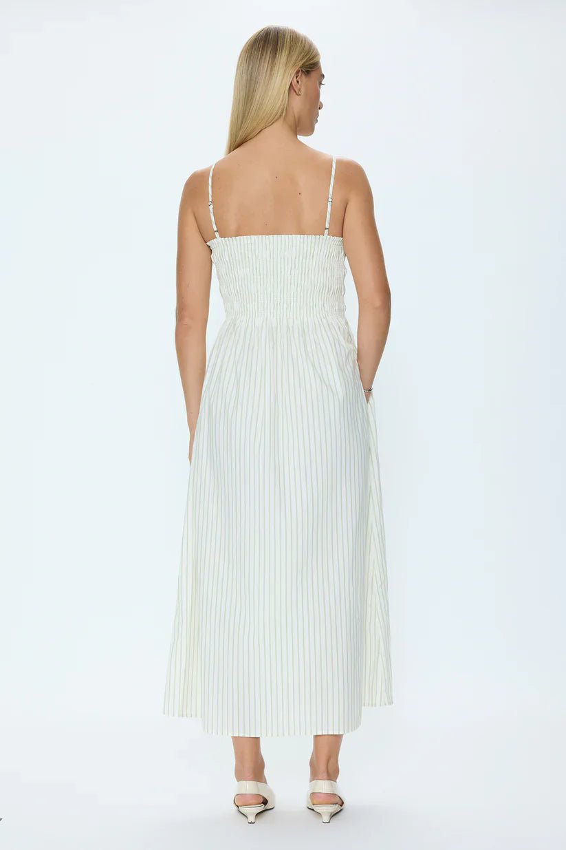 PISTOLA Bianca Shirred Bodice Dress