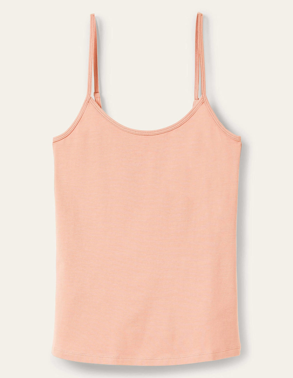 Plain Cami Top-Light Beige