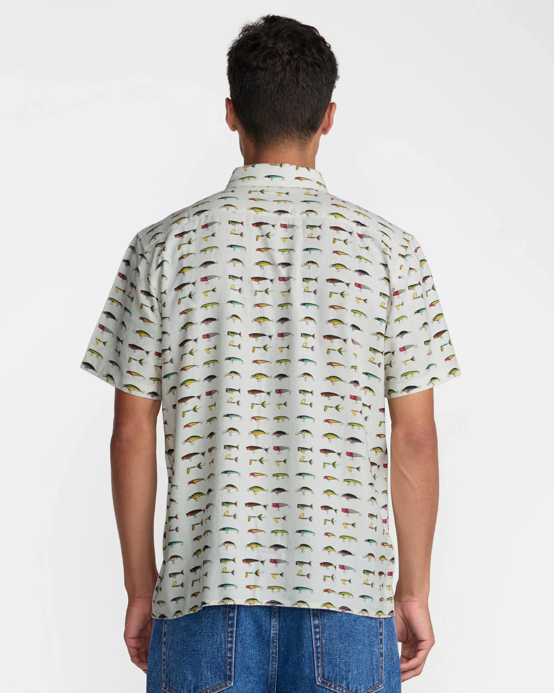 RVCA Tackle Shop Short Sleeve Shirt