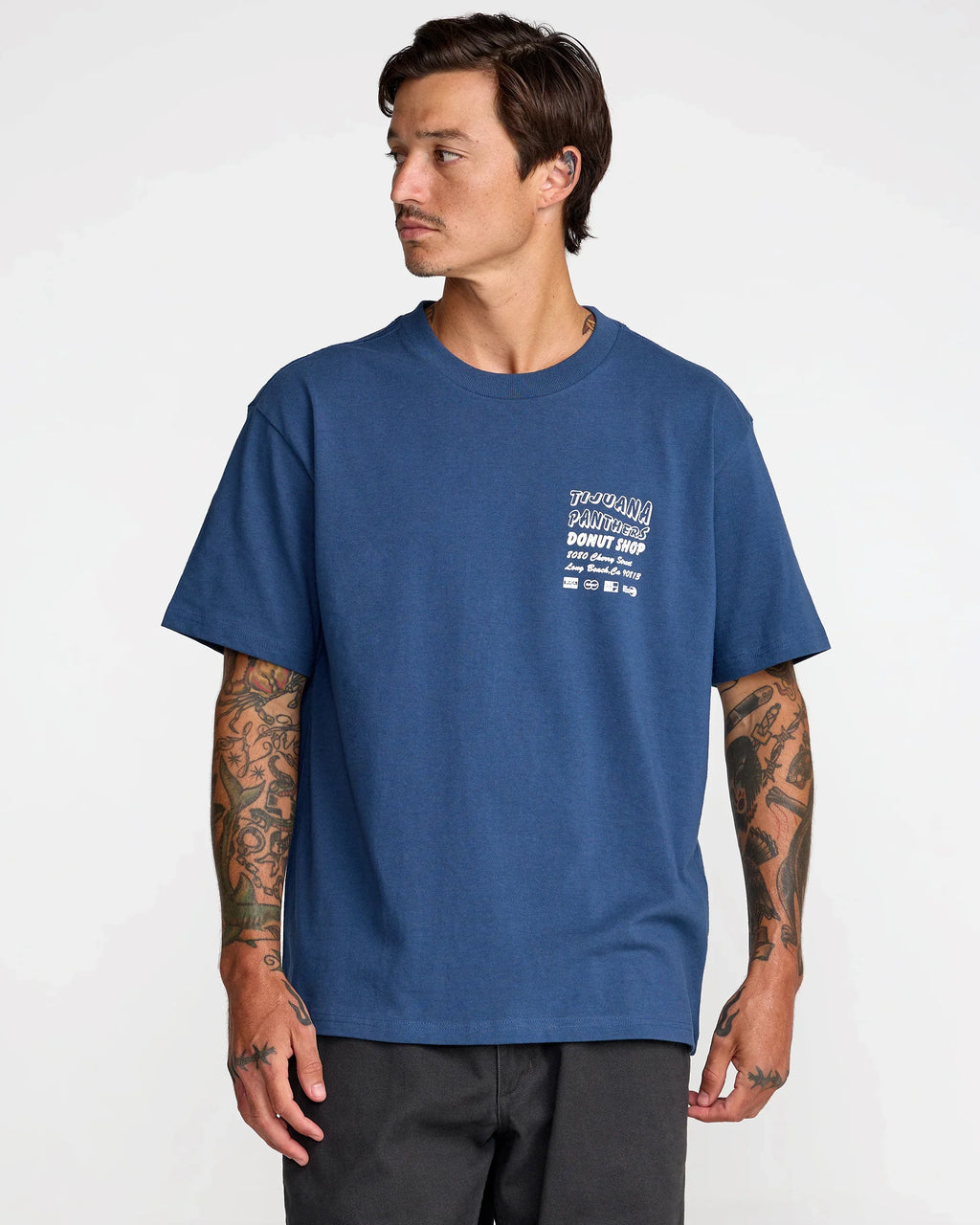 RVCA CS Donut Shop Short Sleeve Tee