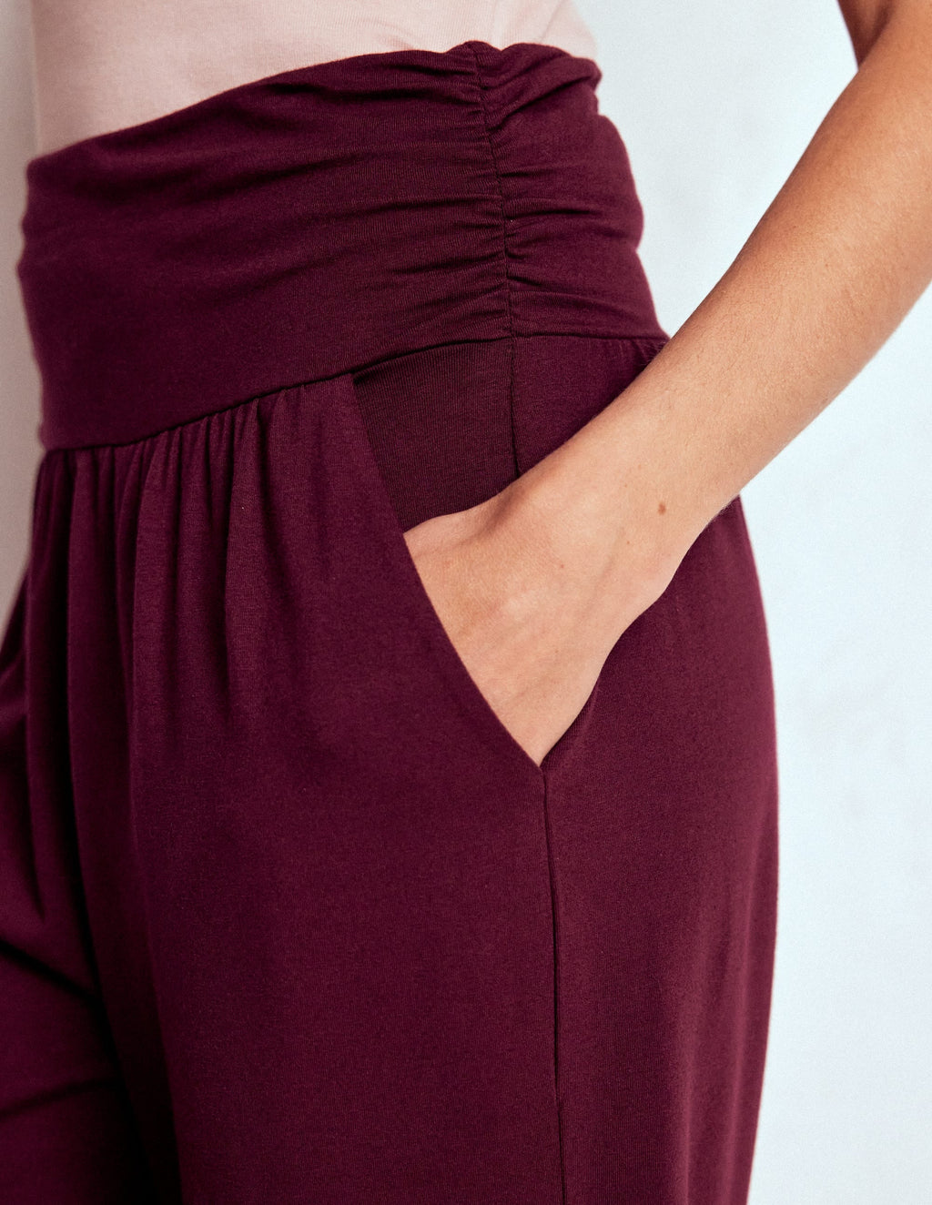 Hareem Jersey Sweatpants-Deep Wisteria