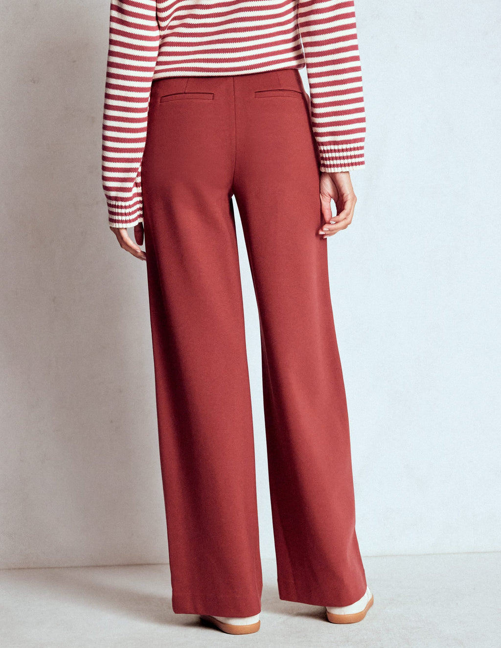 Belgravia Ponte Pants-Chestnut