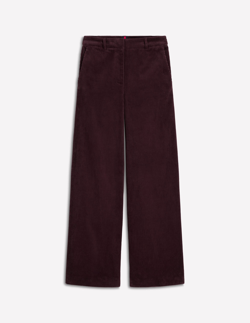 Belgravia Chunky Cord Pants-Deep Aubergine