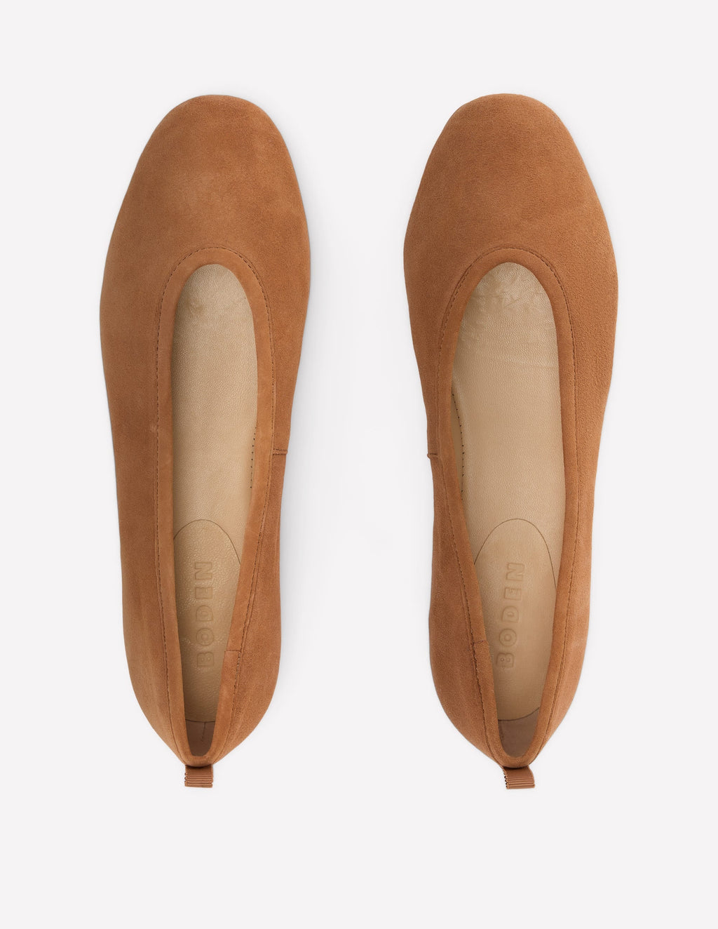 High Cut Ballet Flats-Ginger Snap