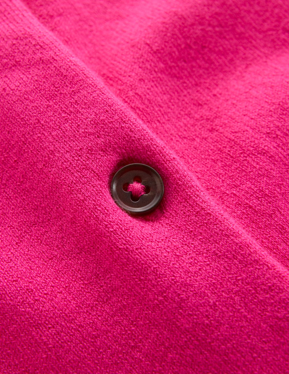 Emilia Cotton Crew Cardigan-Pink Peony