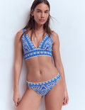 Porto Bikini Bottoms-Blue, Elaborate terrace