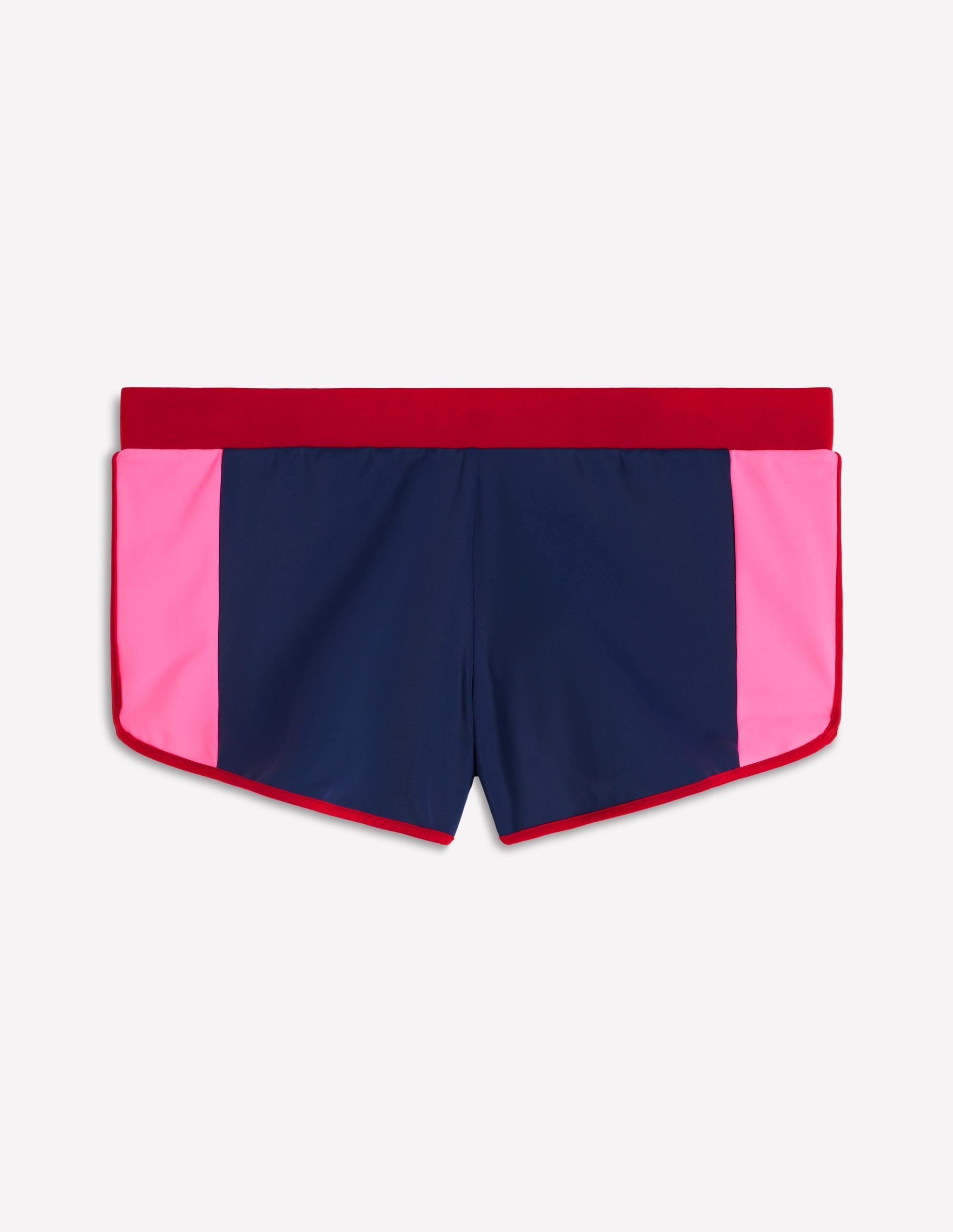 Rash Guard Swim Shorts-Navy, Colourblock