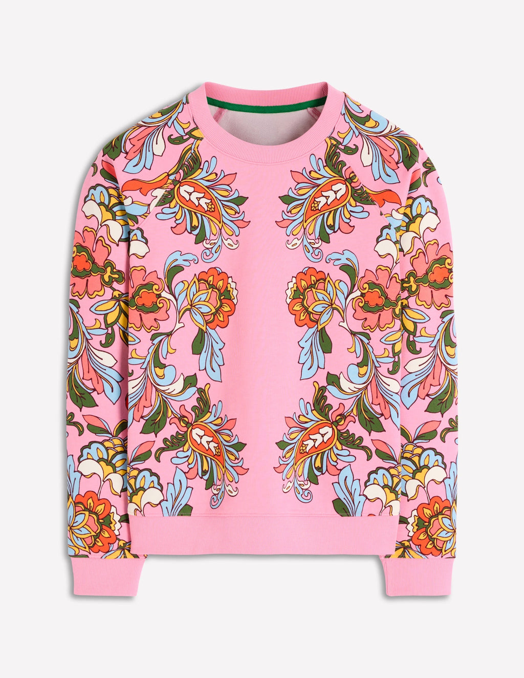 Emi Printed Sweatshirt-Multi, Botanical Flourish