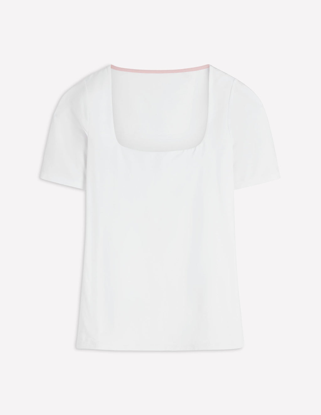 Brooke Double Layer T-shirt-White