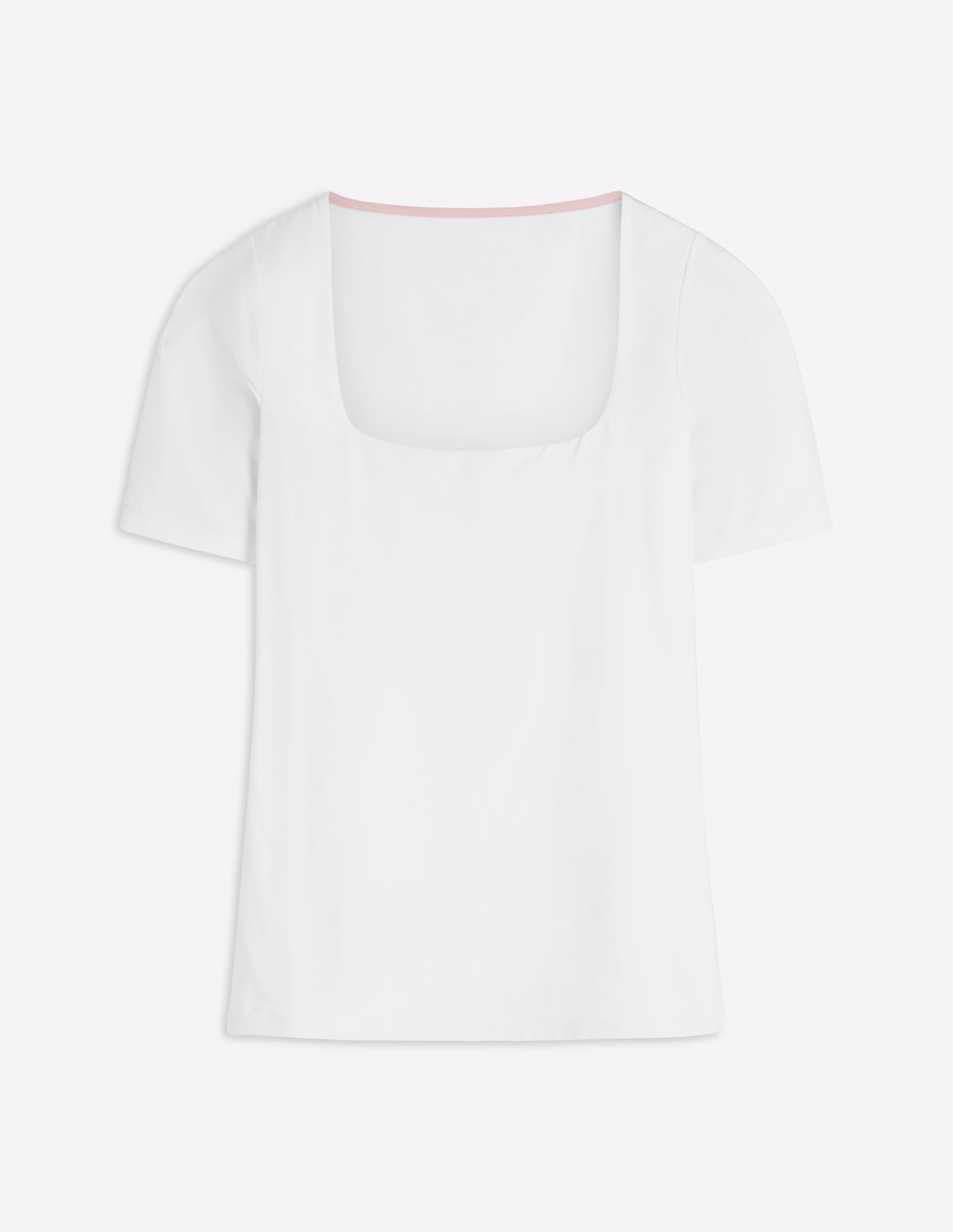 Brooke Double Layer T-shirt-White