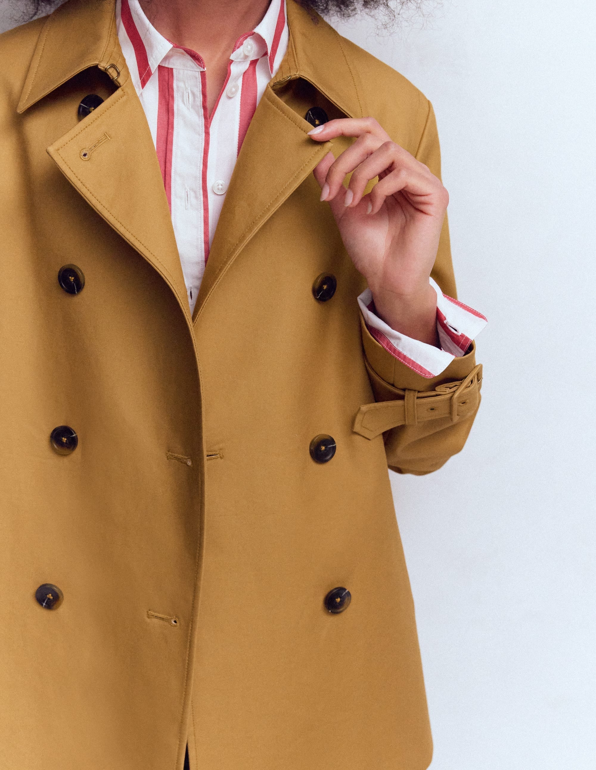 Heart Swing Trench-Hazelnut Brown