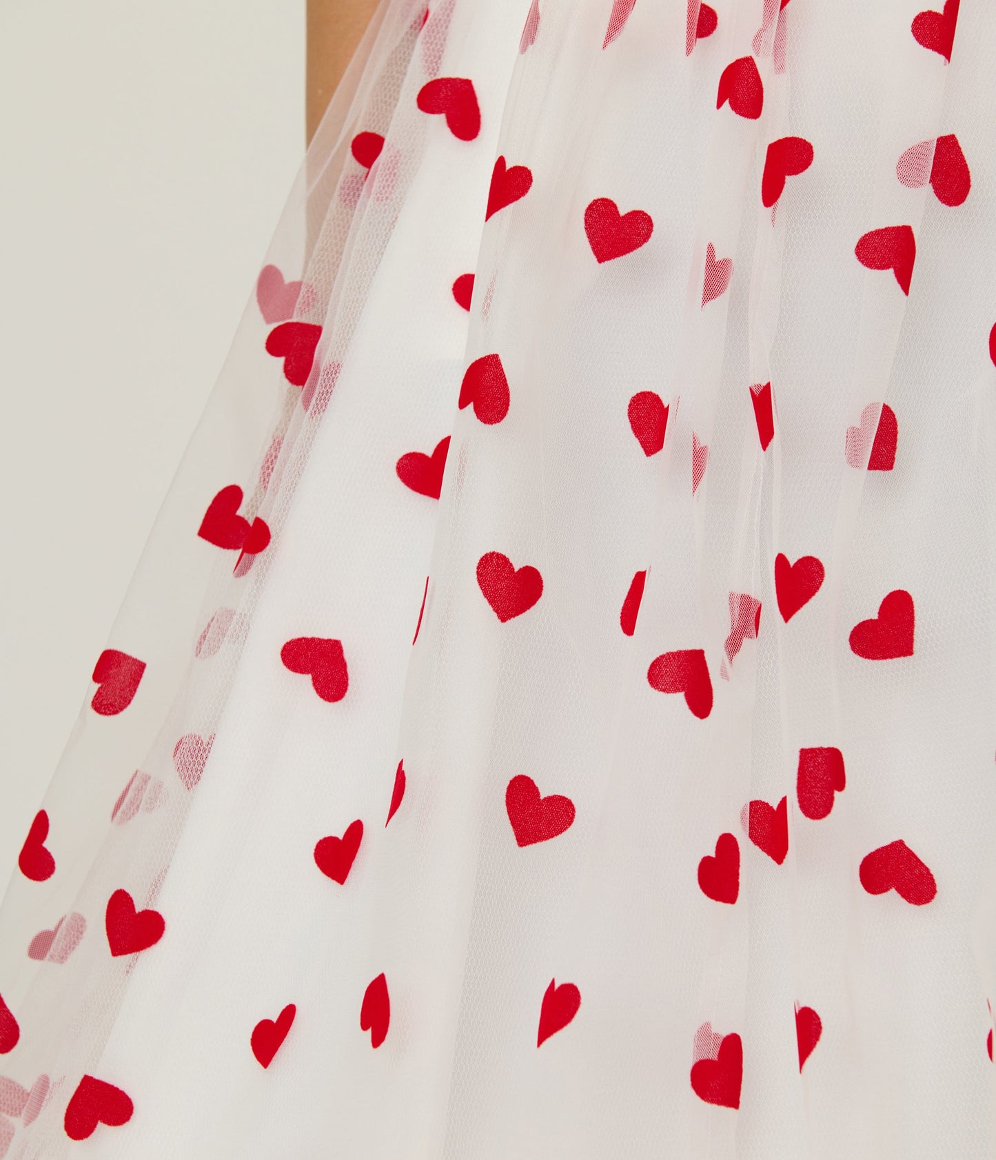Barbie x Unique Vintage Red Hearts Loving You Swing Dress