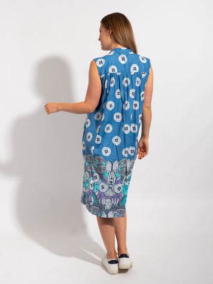 Kuranda Dress in Blue Lotus