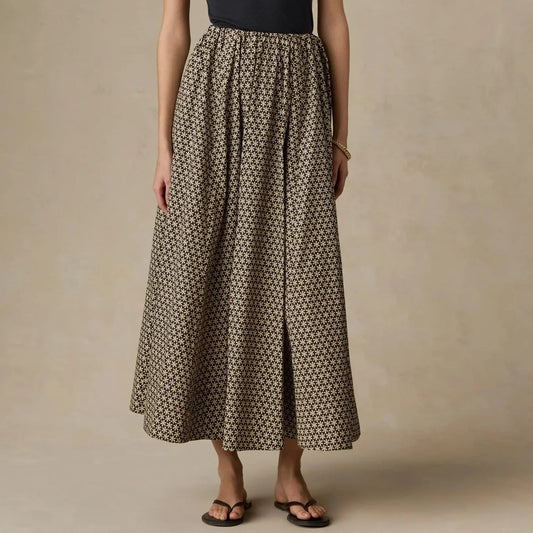Faherty Coastal Poplin Nera Skirt