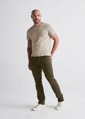 DUER No Sweat Relaxed Taper - Army Green