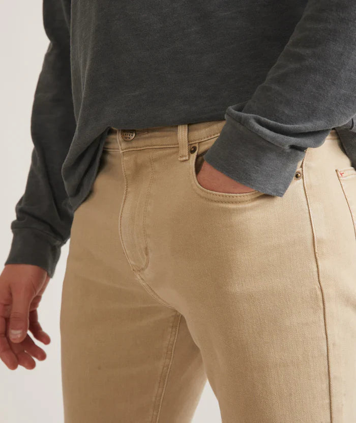Marine Layer 5 Pocket Slim Straight Twill Pant