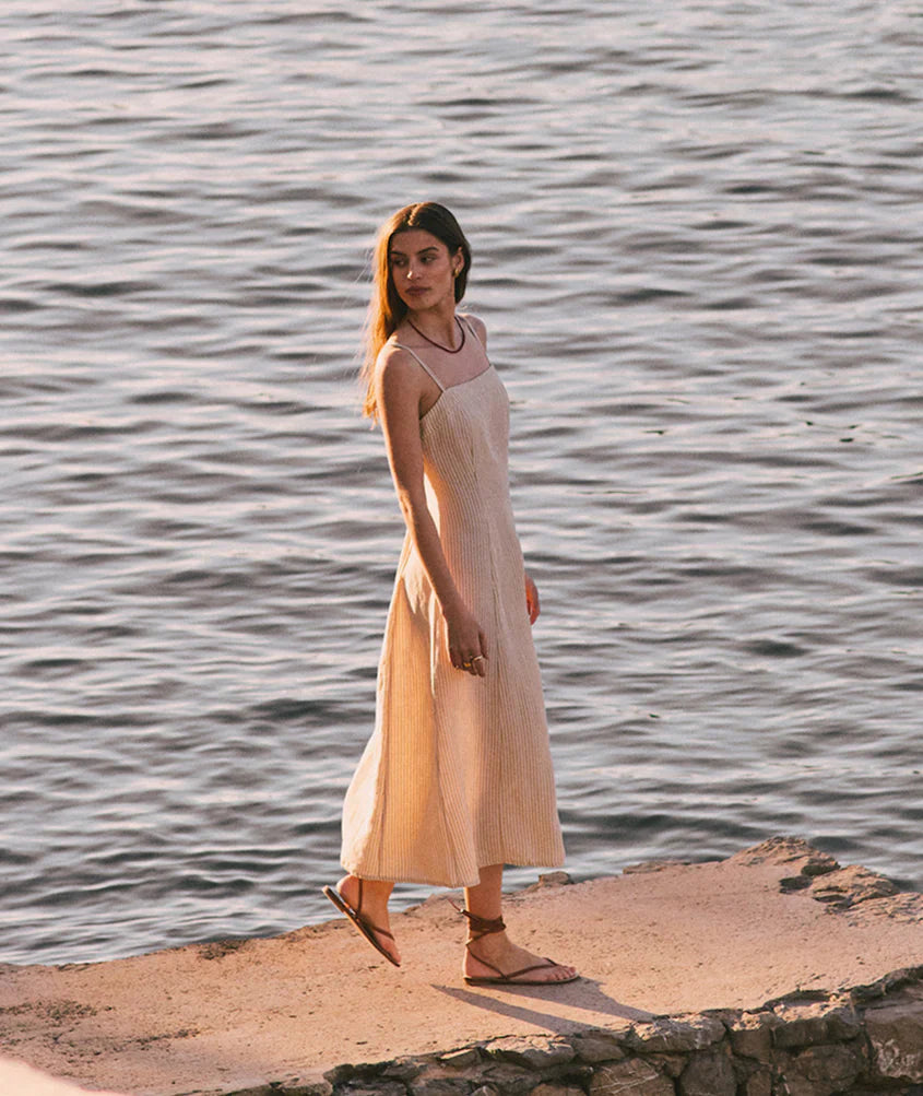 Marine Layer Lucia Linen Dress