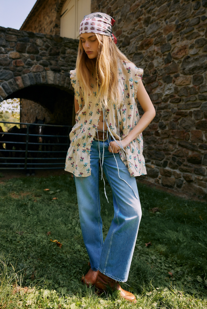 Free People Tennessee Low-Rise Boyfriend Jeans