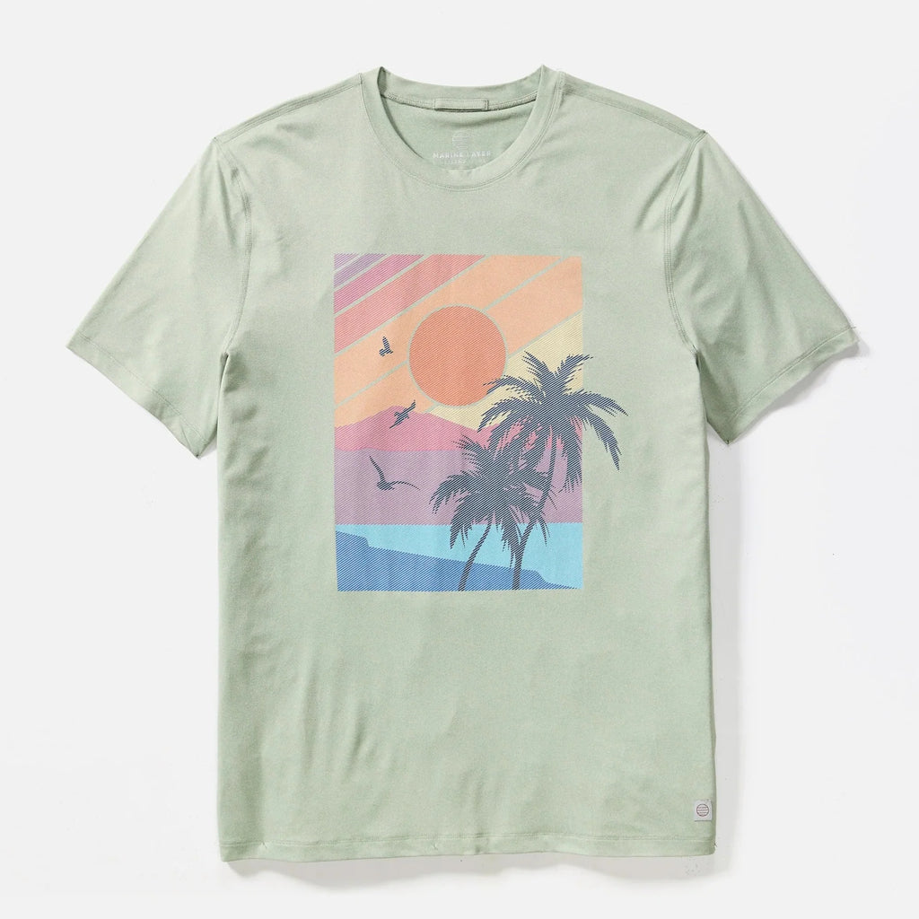 Marine Layer Re-Spun Sport Graphic Tee