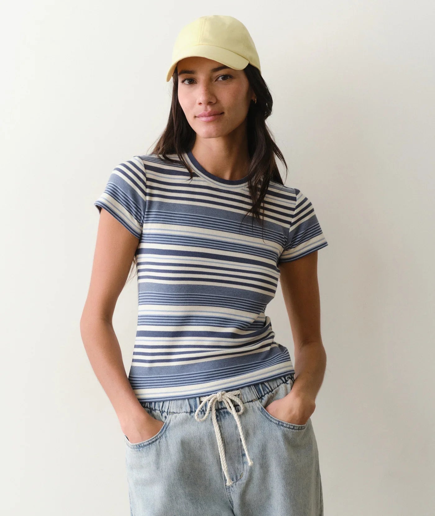 Lexi Rib Sun-In Crew Tee