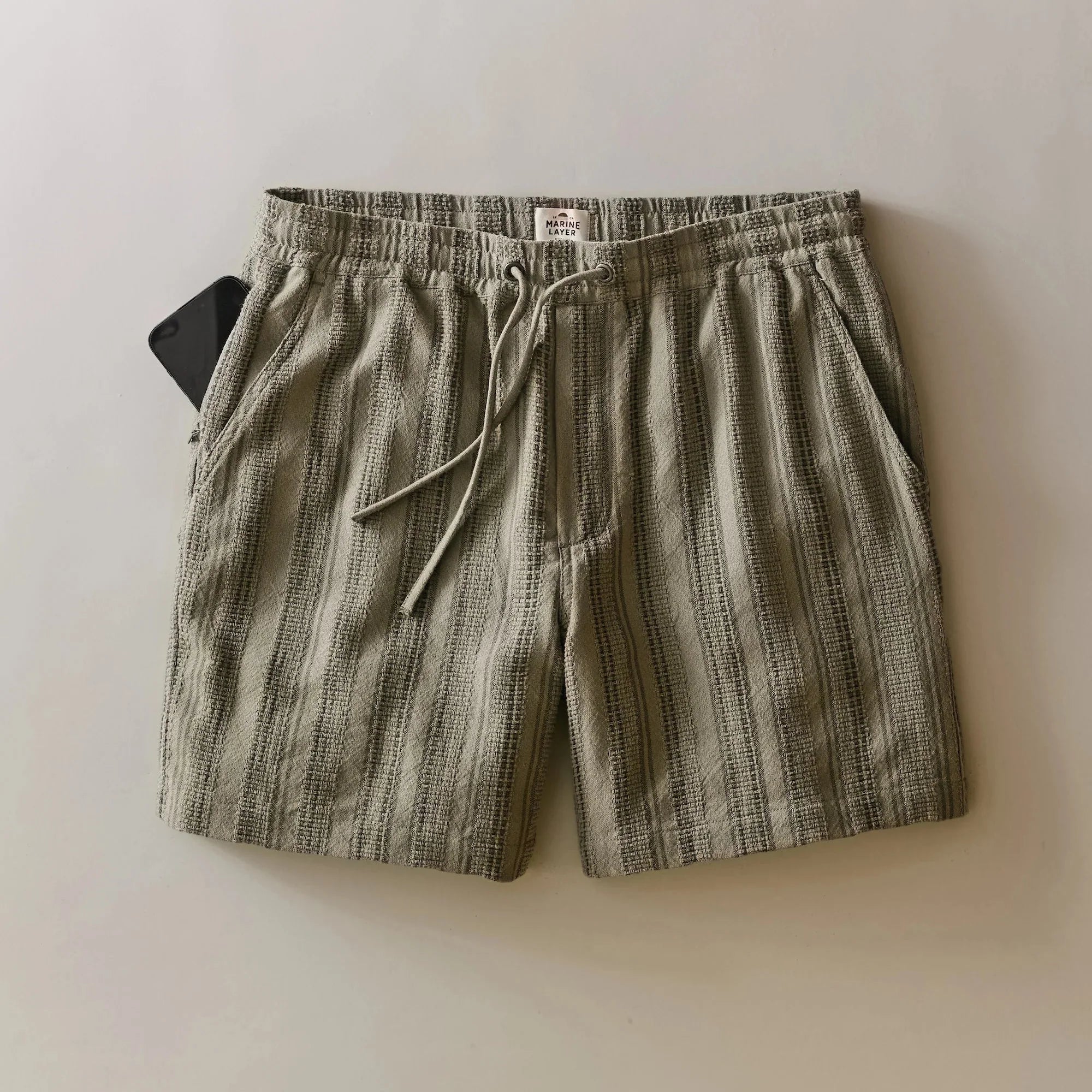 Marine Layer 6" Saturday Dobby Short