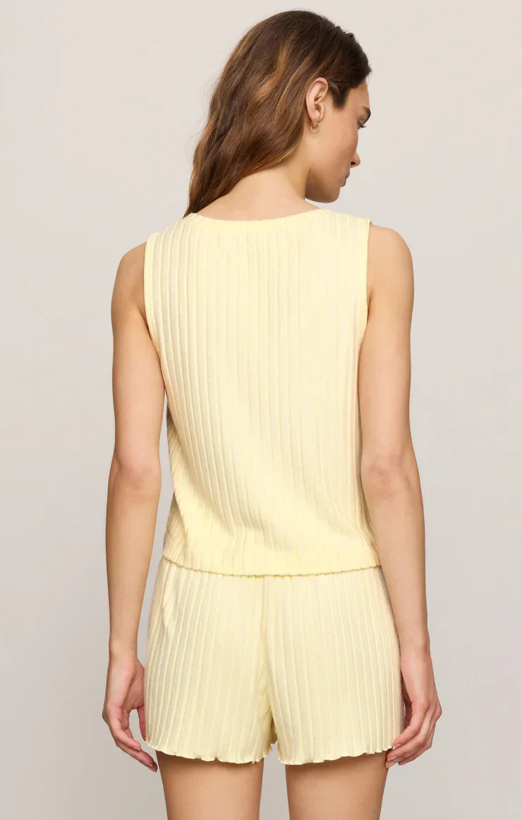 Sloane V-Neck Rib Tank