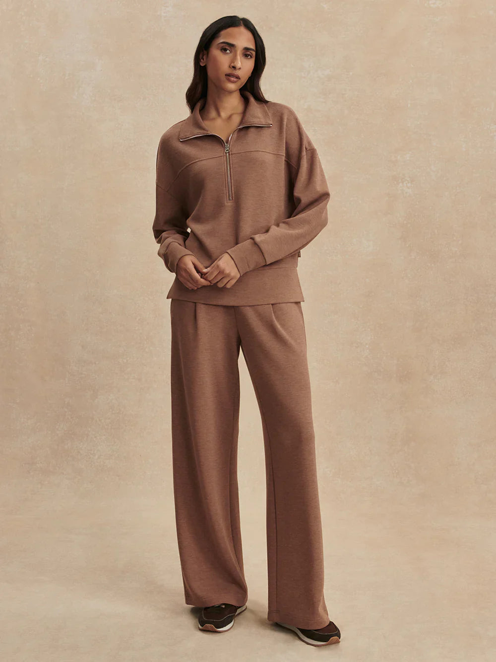 Kayleigh Half Zip Sweat