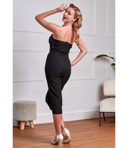 Banned Black Fringe Jumpsuit