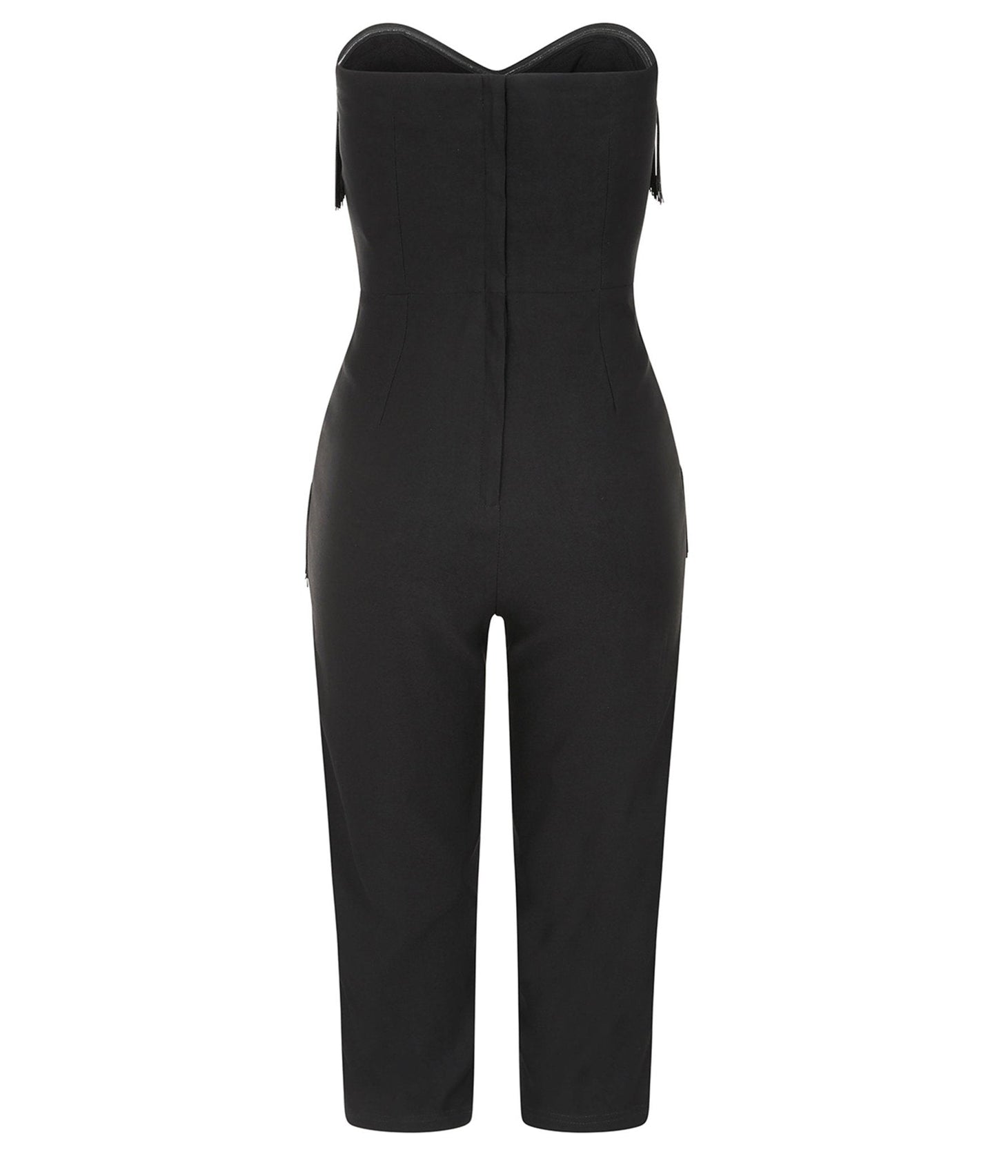 Banned Black Fringe Jumpsuit