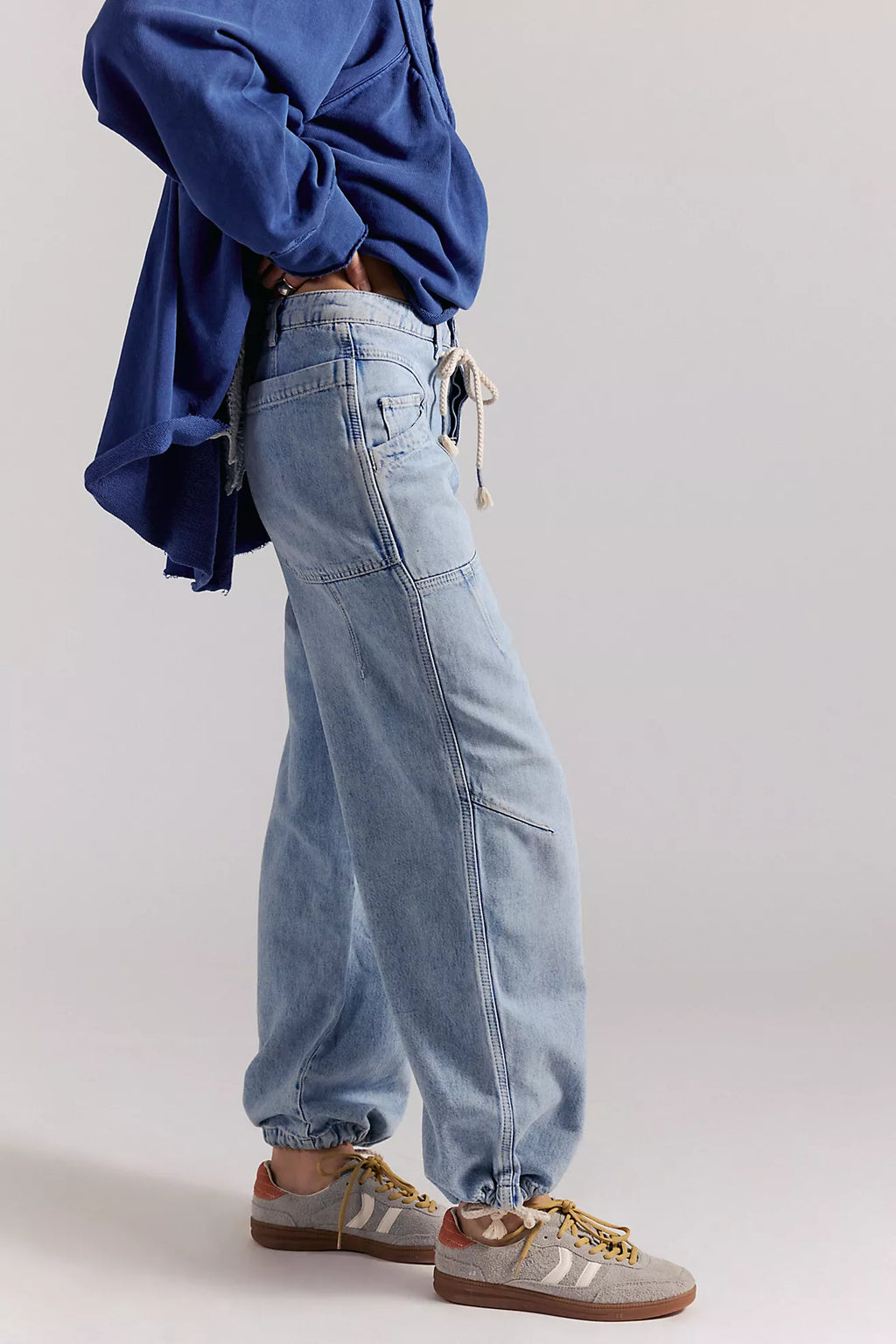 Free People Love Language Pull-On Jeans