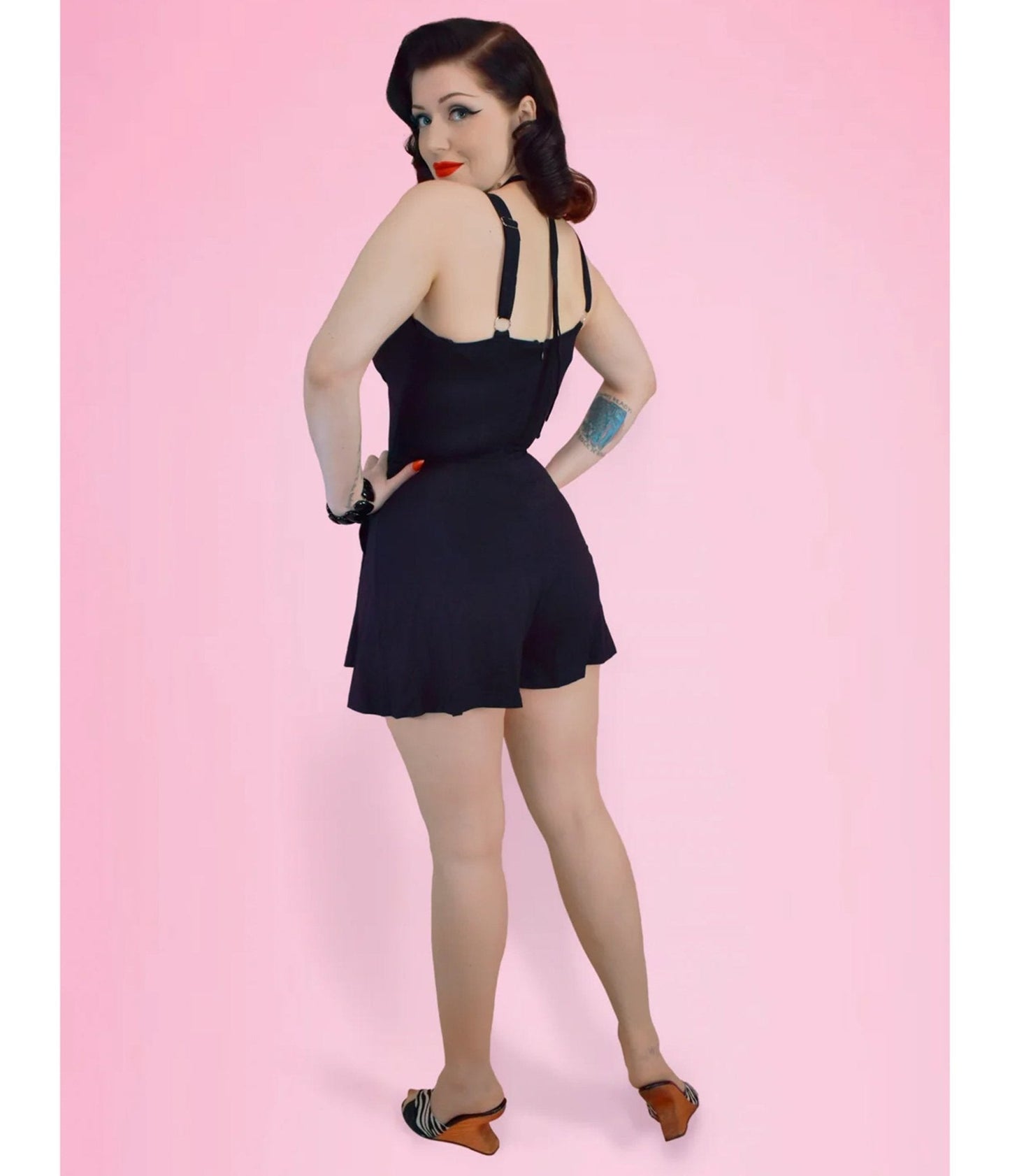 Elle Rebel Black Barbados Romper