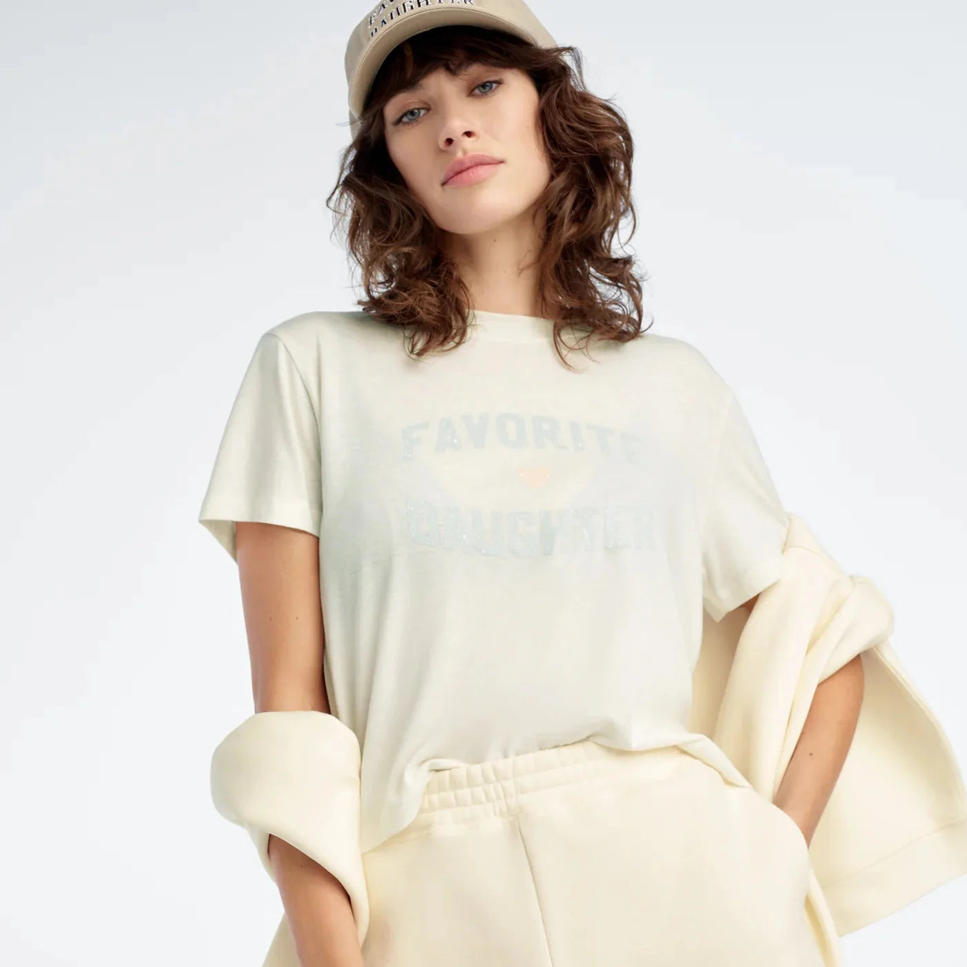 Favorite Daughter The Cropped Favorite Daughter Tee
