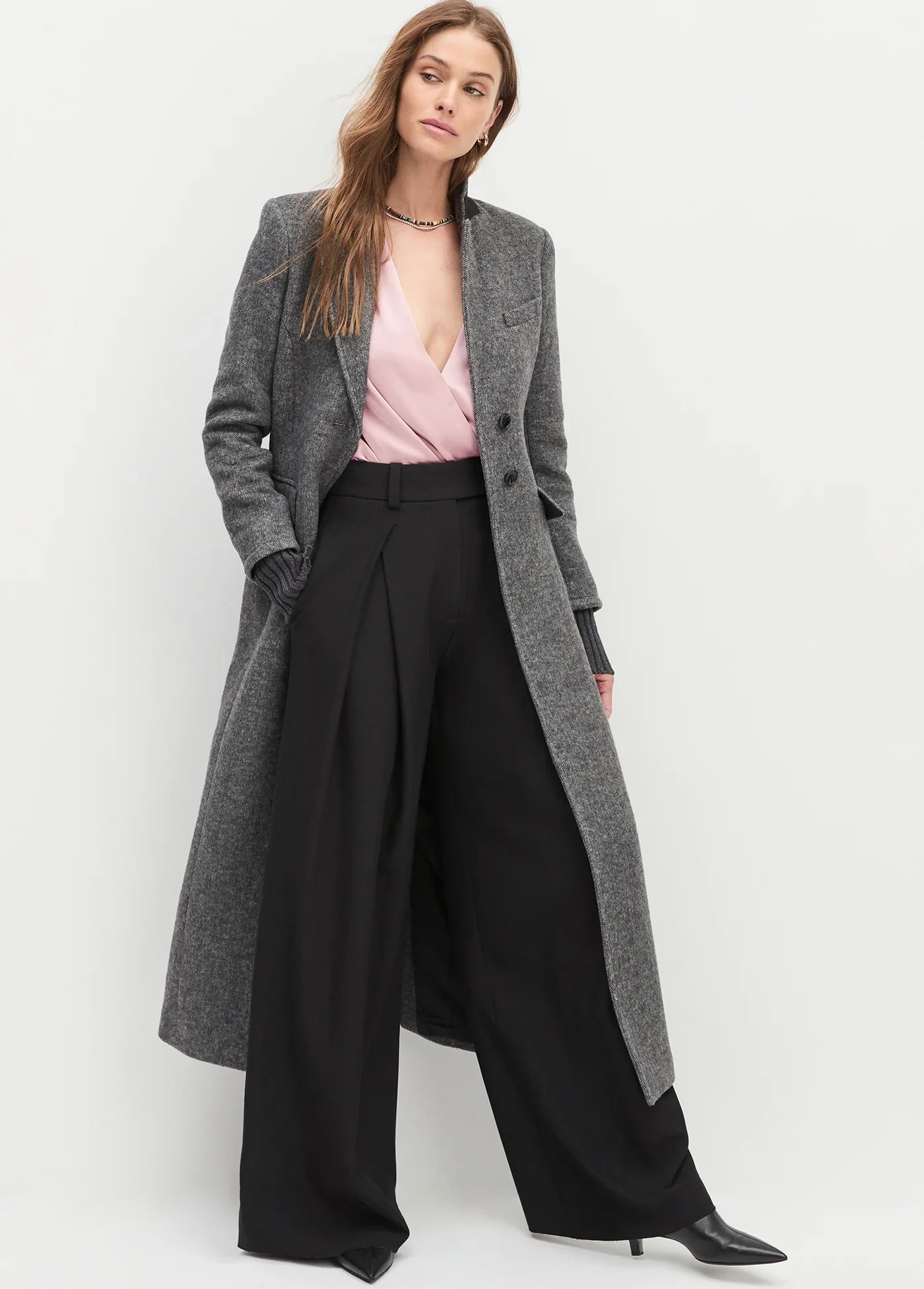 Favorite Daughter Petite Pleats For Days Pant