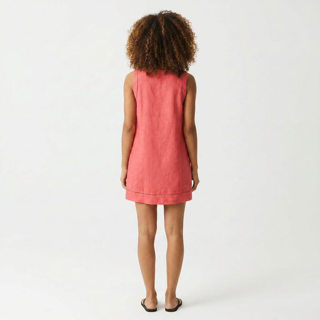 Cora Linen Mini Dress