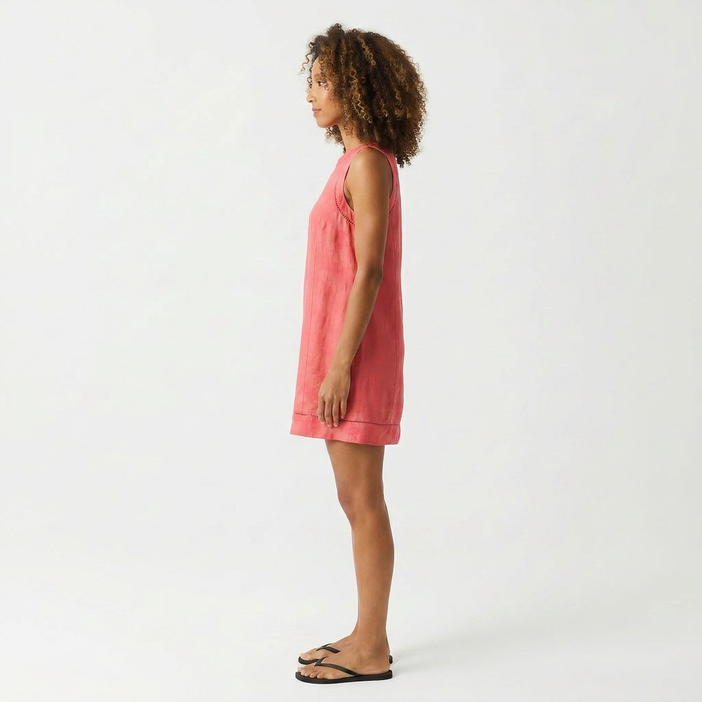 Cora Linen Mini Dress