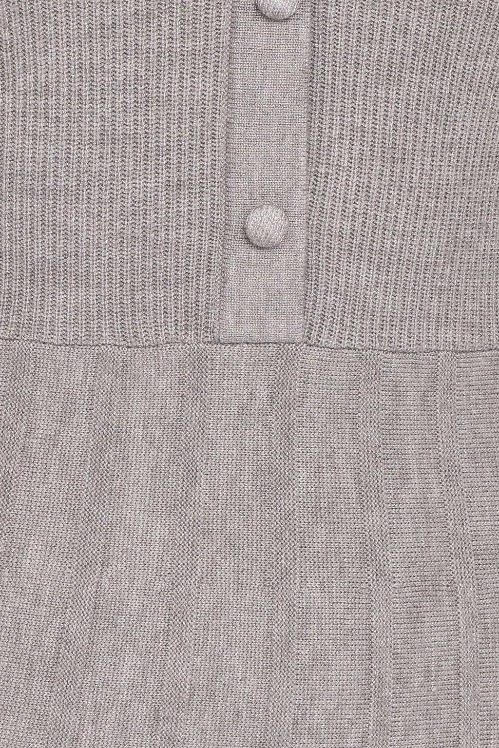 Darlina Long Sleeve Mini Dress - Heather Grey