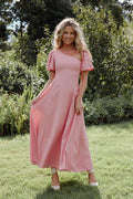 Franca Midi Dress - Pink
