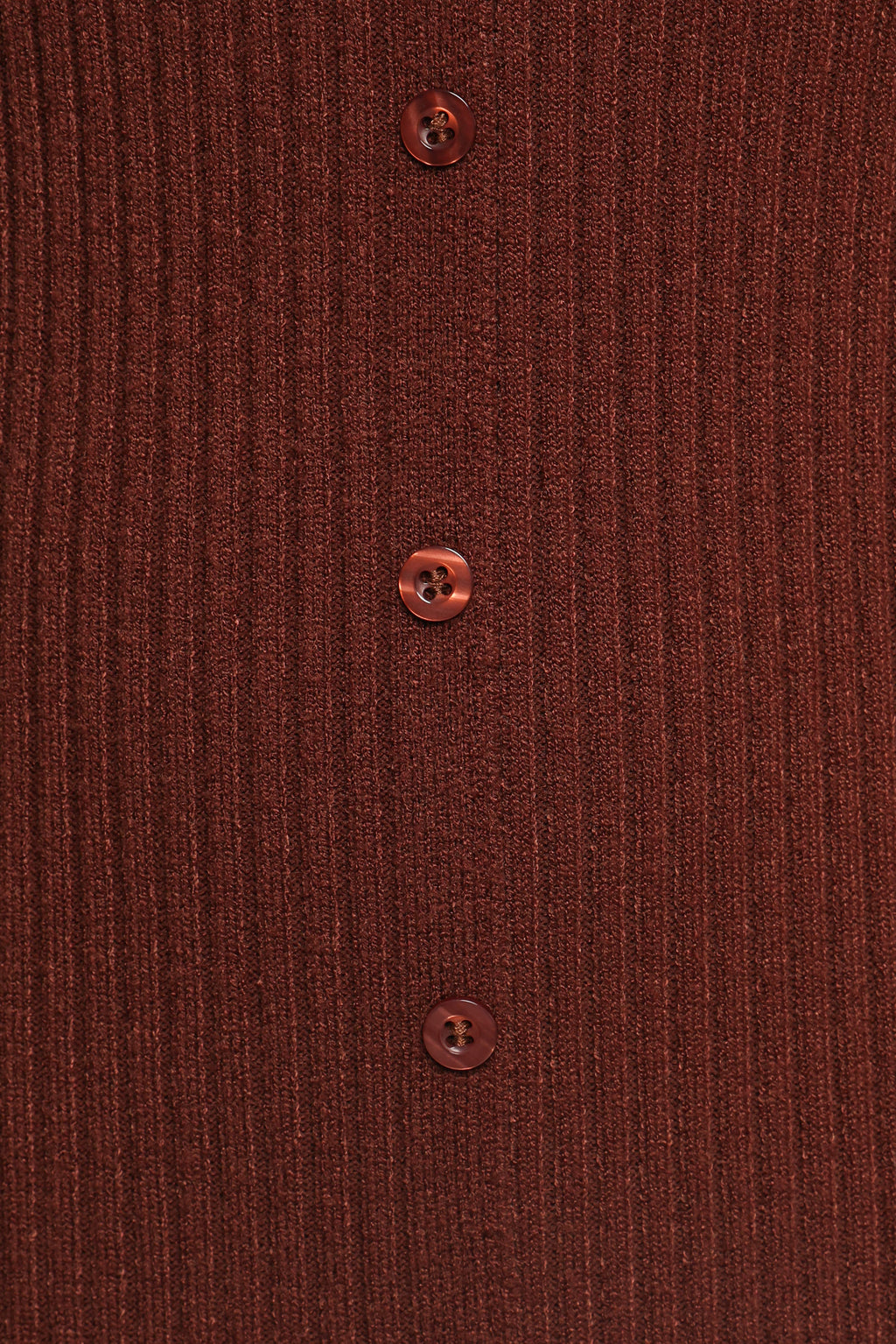 Marshall Button Through Knit Maxi Dress - Chocolate