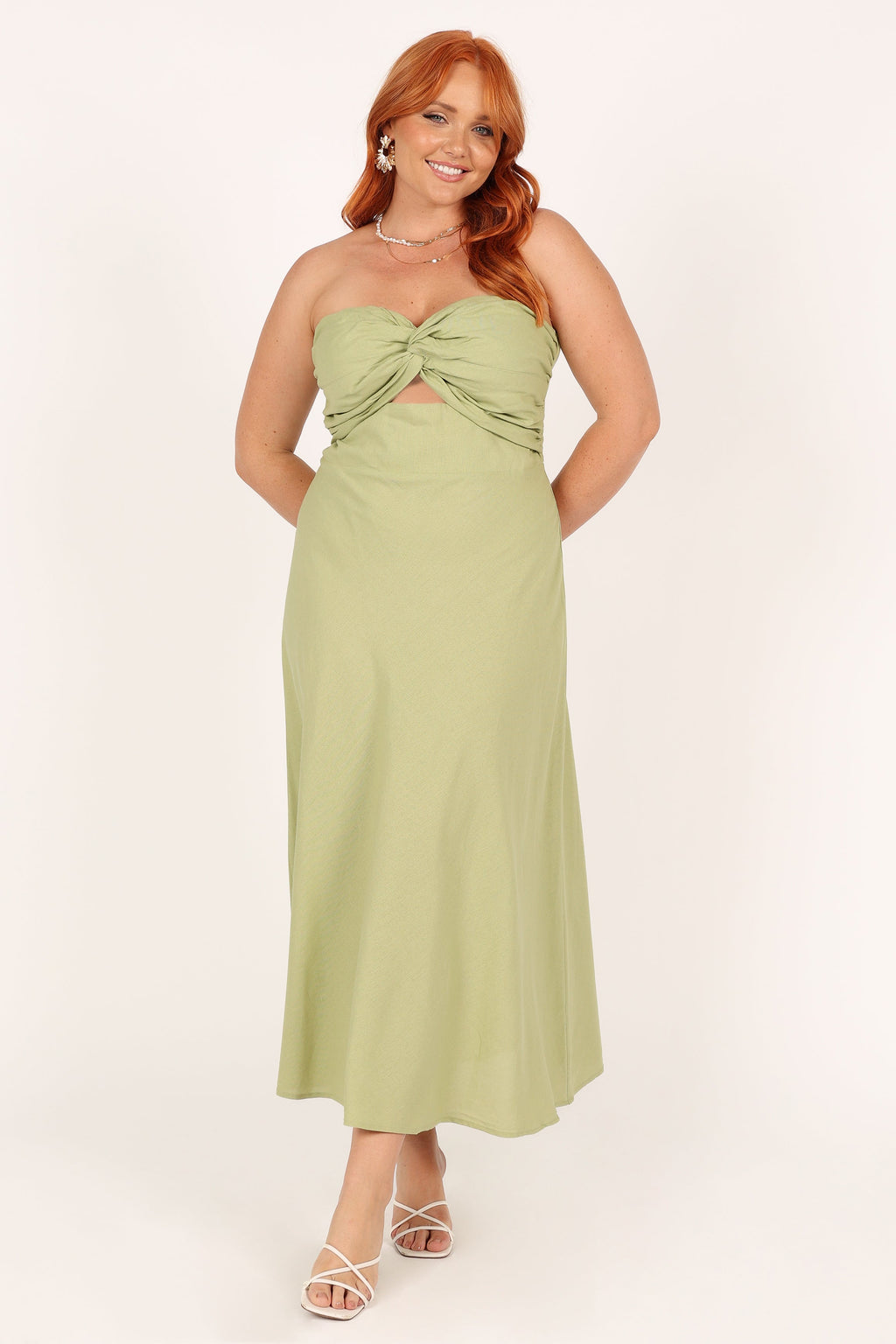 Rosetta Dress - Olive