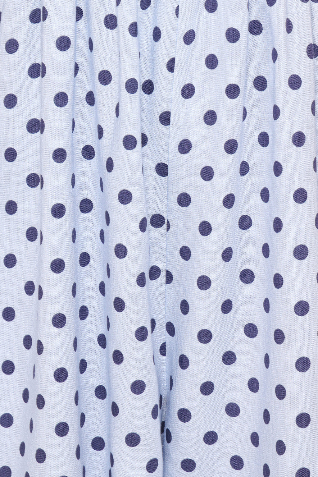 Quinley Romper - Blue Polka Dot