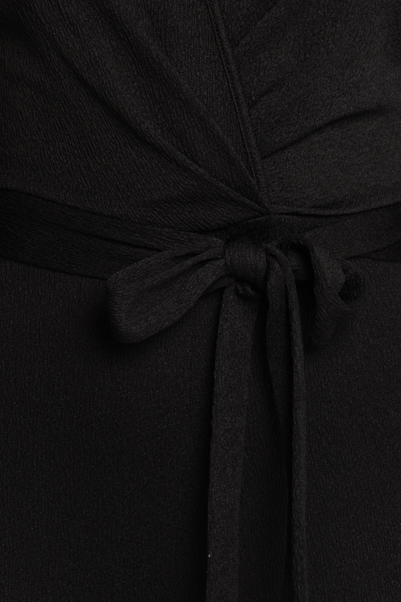 Yelena Long Sleeve Jumpsuit - Black