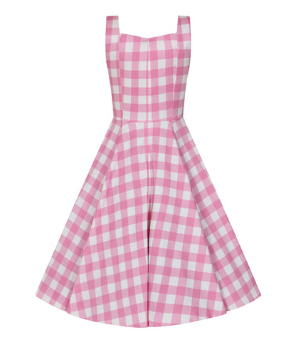 Pink Gingham Meadow Dress