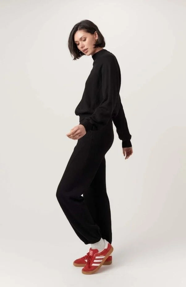 Time To Chill Seamed Mock Neck Sweatshirt